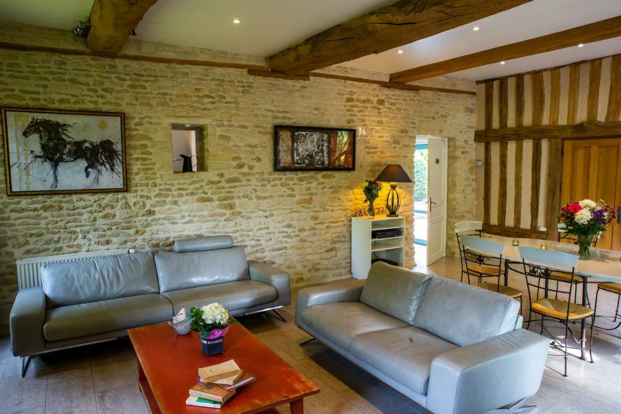 La Ferme De L'Oudon & Spa Berville  Dış mekan fotoğraf