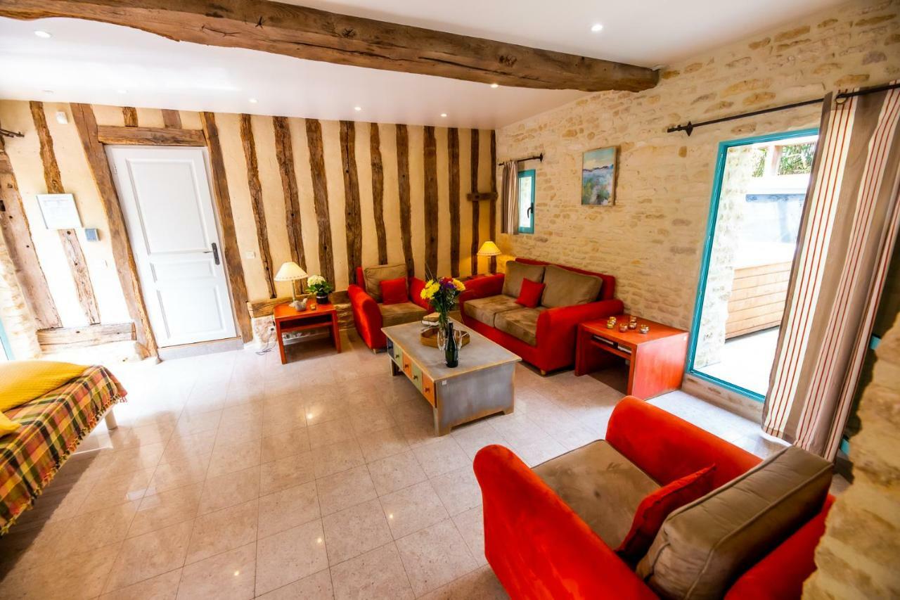 La Ferme De L'Oudon & Spa Berville  Dış mekan fotoğraf